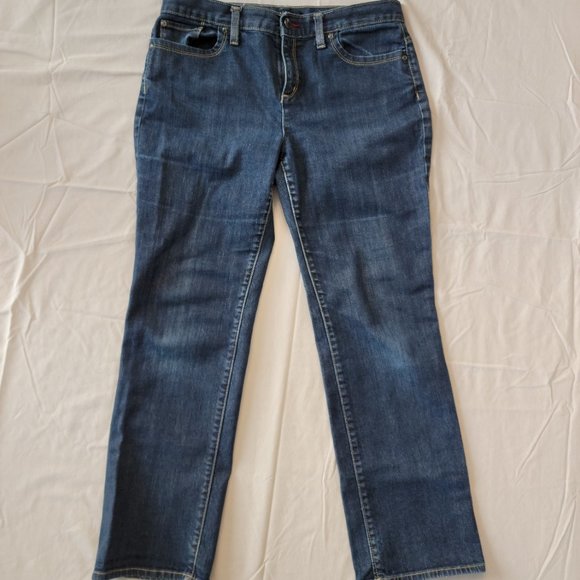 Talbots Straight Leg Jeans- 10 Petite - Picture 3 of 6